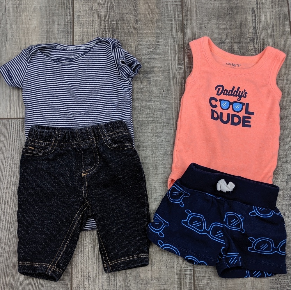 Baby boy newborn bundle